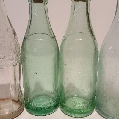 Lot 186: Coca-Cola Pepsi Antique Bottles 