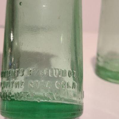 Lot 186: Coca-Cola Pepsi Antique Bottles 