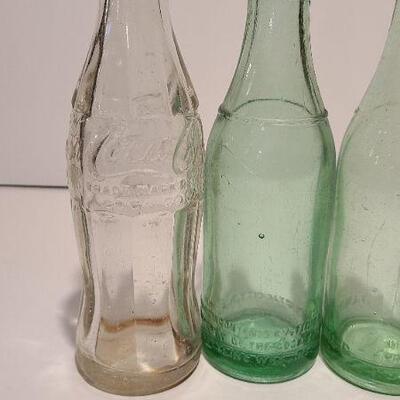 Lot 186: Coca-Cola Pepsi Antique Bottles 