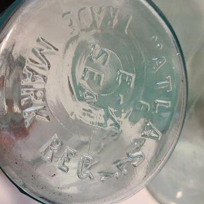 Lot 188: Large Antique Mason/Atlas Jars