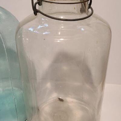 Lot 188: Large Antique Mason/Atlas Jars