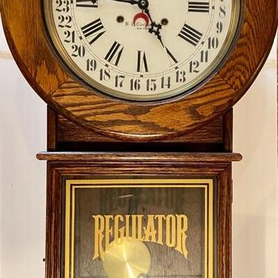 Lot 170: Vintage Regulator Clock