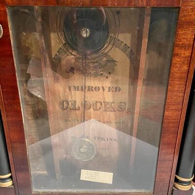 Lot 171: Vintage R&I Atkins Clock Bristol Conn