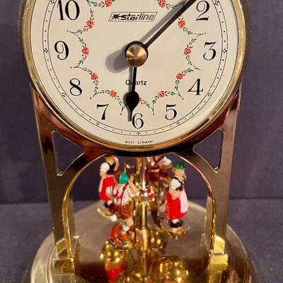 Lot 173: Vintage Kieninger Obergfle Anniversary Clock and more 