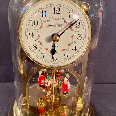 Lot 173: Vintage Kieninger Obergfle Anniversary Clock and more 