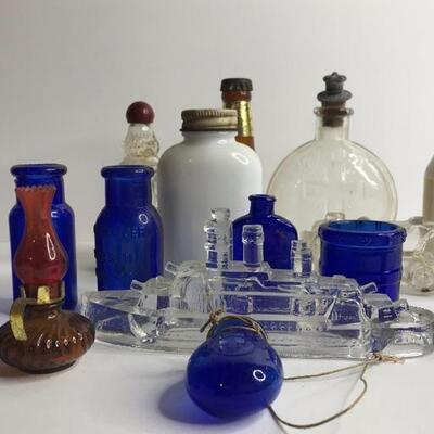 Lot 196:  Large lot Antique Miniature Bottles (add pics)