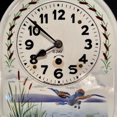 Lot 174: Vintage Porcelain clocks 