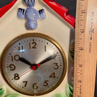 Lot 174: Vintage Porcelain clocks 