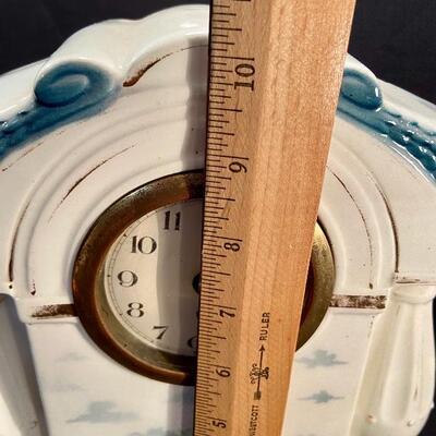 Lot 174: Vintage Porcelain clocks 
