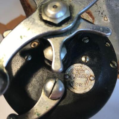 Lot 200:  Vintage Fishing Reels, Lures & Bell