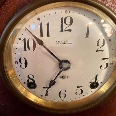 Lot 176: Vintage Seth Thomas clock