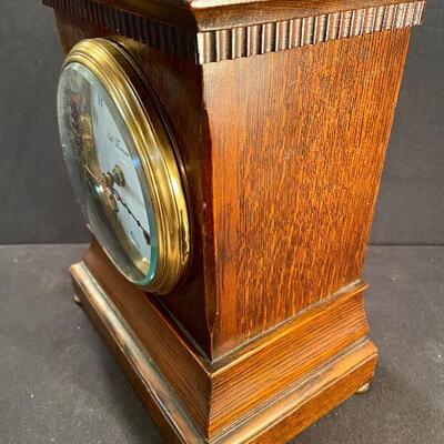 Lot 177: Antique Seth Thomas clock 