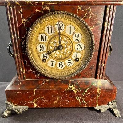 Lot 178: Gilbert Tuxedo Clock