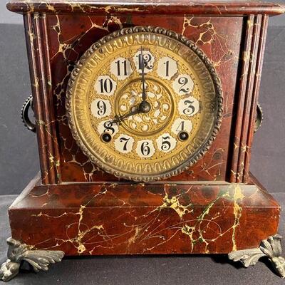 Lot 178: Gilbert Tuxedo Clock