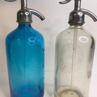 Lot 202:  Antique Seltzer Bottles
