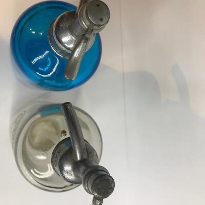 Lot 202:  Antique Seltzer Bottles
