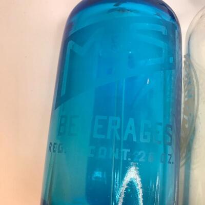 Lot 202:  Antique Seltzer Bottles