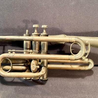 Lot 180: Vintage Brass Angled New Haven Ship's Clock and more 
