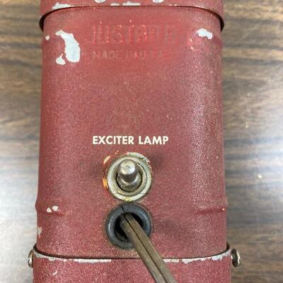 Lot# 6 s vintage JUSTRITE Exciter Lamp Model 2108 Light Miner Railroad 