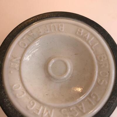 Lot 216:  Antique Advertising Banks & Fruit Jars
