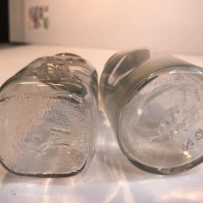 Lot 216:  Antique Advertising Banks & Fruit Jars