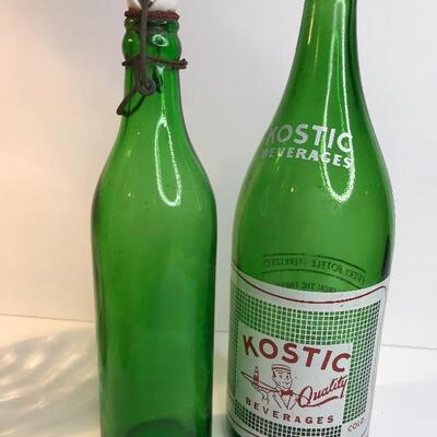 Lot 218:  Vintage Soda Bottles