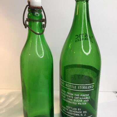 Lot 218:  Vintage Soda Bottles