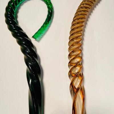 187B: Antique Glass Canes 