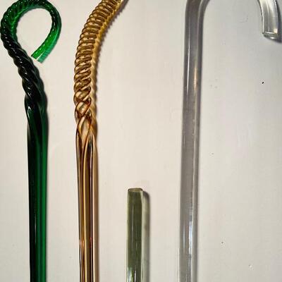 187B: Antique Glass Canes 