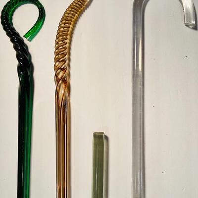 187B: Antique Glass Canes 