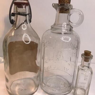 Lot 219:  Antique Medicine/ Advertising Bottles