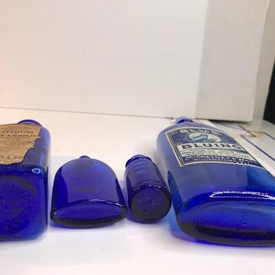 Lot 219:  Antique Medicine/ Advertising Bottles