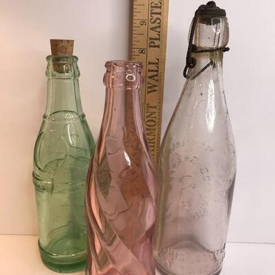 Lot 225:  Prototype Rare Pepsi Bottle/Coca-Cola Phila/Jos Shaffer Bottle
