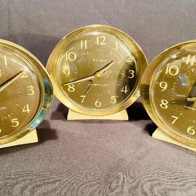 Lot 190B: Vintage Westclox Big Ben Clocks 