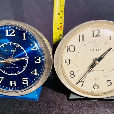 Lot 190B: Vintage Westclox Big Ben Clocks 