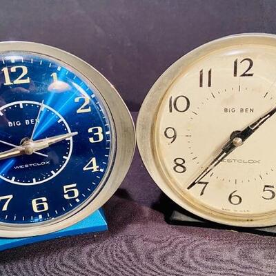 Lot 190B: Vintage Westclox Big Ben Clocks 
