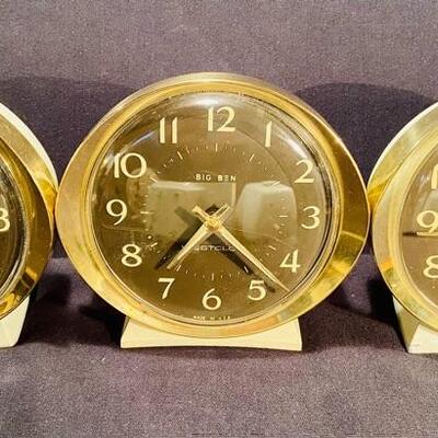 Lot 231: More Vintage Westclox Big Ben Clocks 