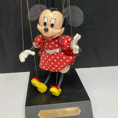 Vintage Disney Bob Baker Marionette MINNIE MOUSE Limited #0686 YD#020-1220-00101