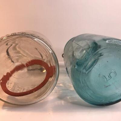 Lot 227:  The Gayner Jar and Lustre Blue Jar