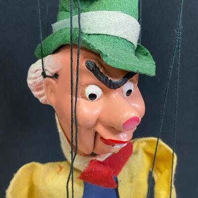 Vintage Disney Mad Hatter Marionette from Peter Puppet Playthings YD#
