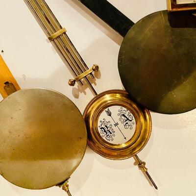 Lot 232: Ships Clock, Clock Parts and More