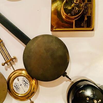 Lot 232: Ships Clock, Clock Parts and More