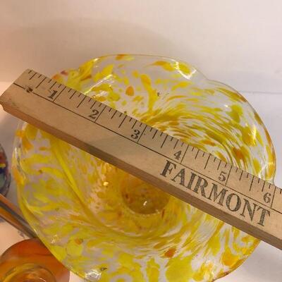 Lot 229:  Hand Blown Glass