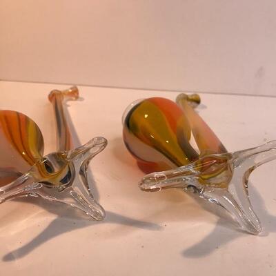 Lot 229:  Hand Blown Glass