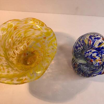 Lot 229:  Hand Blown Glass