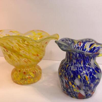 Lot 229:  Hand Blown Glass