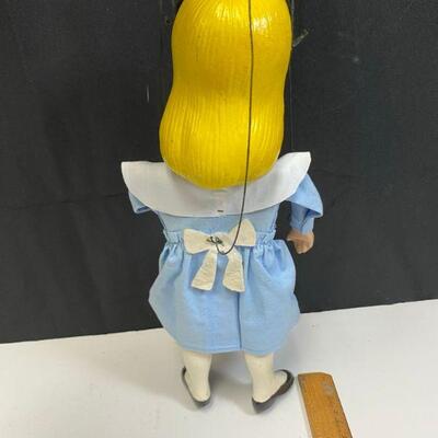 Vintage Disney Peter Puppet Playthings Alice in Wonderland Marionette YD#020-1220-00091