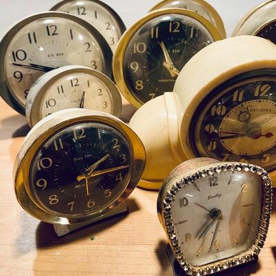 Lot 273: Westclox clocks and more 