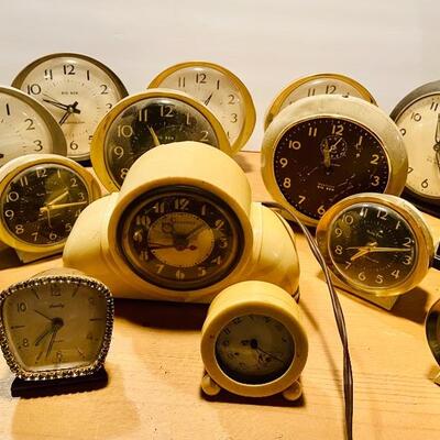 Lot 273: Westclox clocks and more 