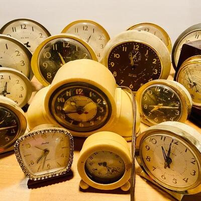 Lot 273: Westclox clocks and more 
